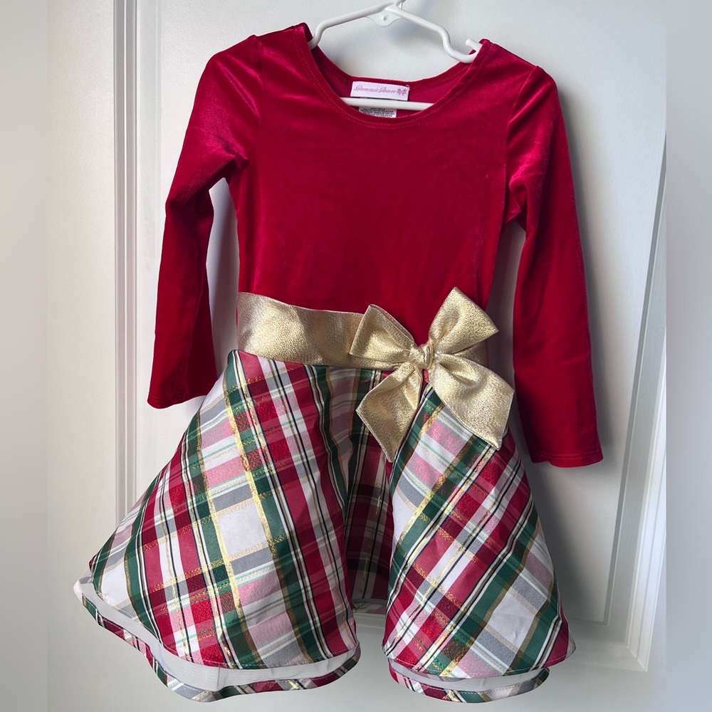 Bonnie Jean Girl’s Christmas Dress Size 3T